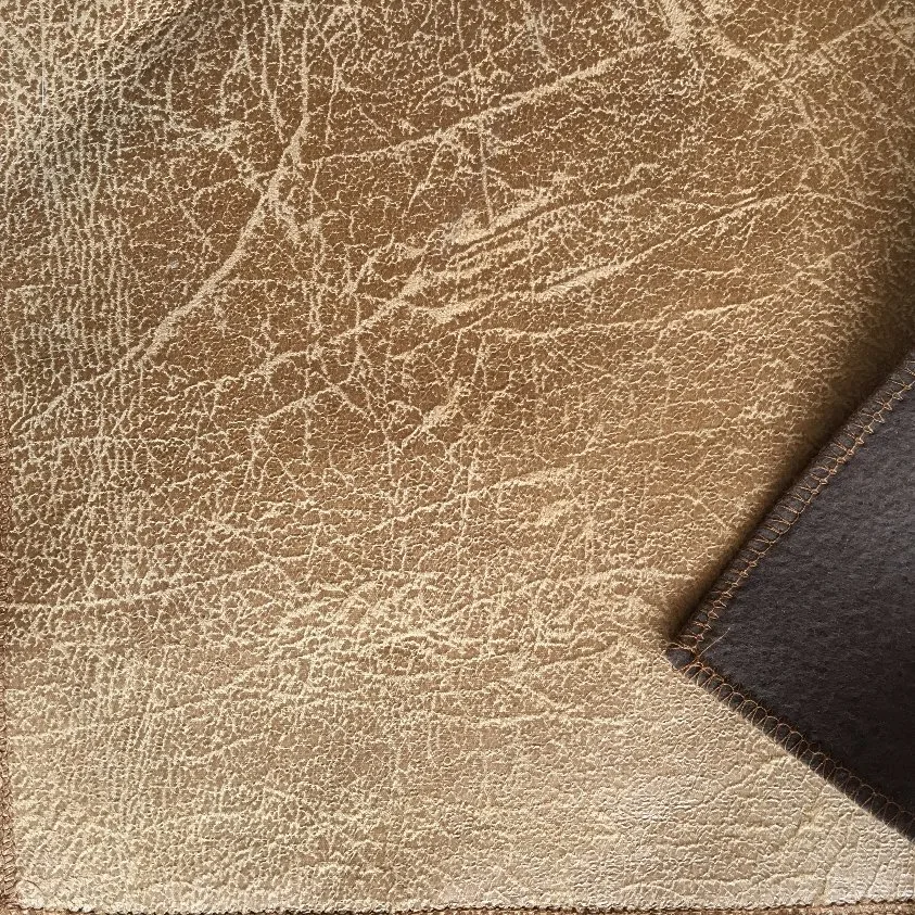 400gram Per Square Meter Leather Looking Suede Fabric Sofa Fabric (620)