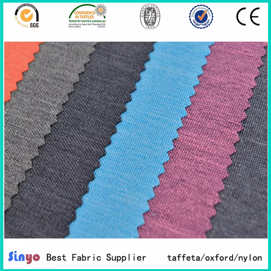 Combinaisons de couleurs de tissu en polyester PU cationique d'aspect lin vendues populaires pour ensemble de canapés