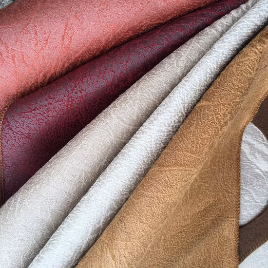 400 grammes par mètre carré de tissu de canapé en tissu suédé à la recherche de cuir (620)