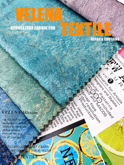 Tissu textile pour la maison Teinture de velours hollandais avec gaufrage de colle et feuille d'or argentée pour meubles de rembourrage, tissu pour rideau de canapé, usine chinoise